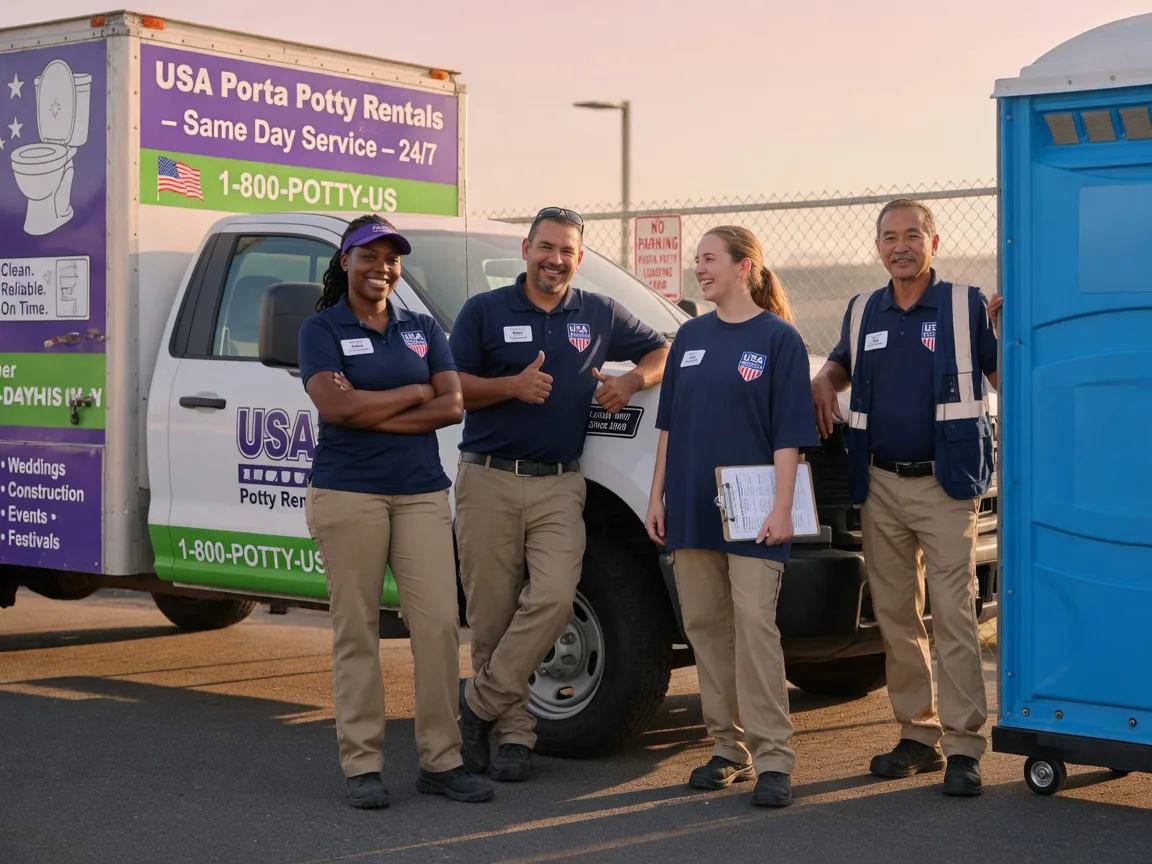 Porta Potty Rental company in Deridder, LA